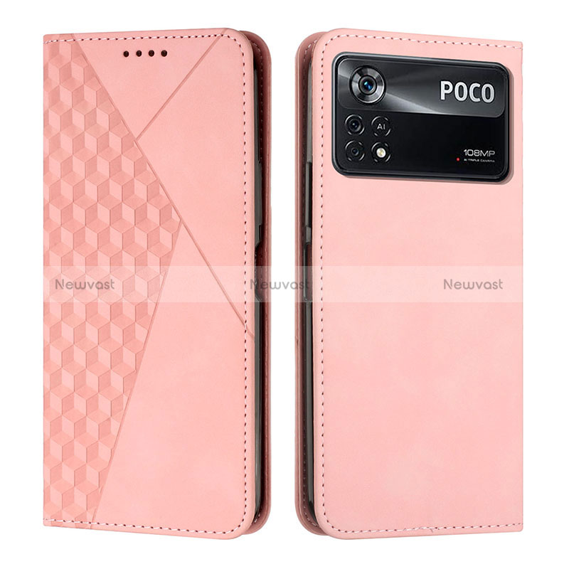 Leather Case Stands Flip Cover Holder Y02X for Xiaomi Redmi Note 11E Pro 5G