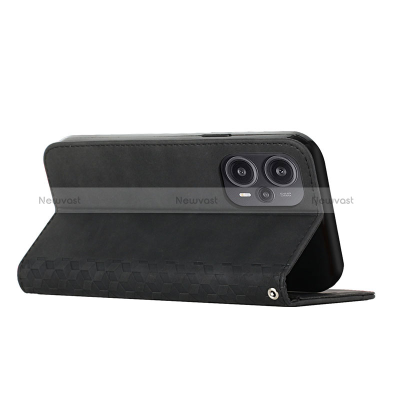 Leather Case Stands Flip Cover Holder Y02X for Xiaomi Redmi Note 12 Turbo 5G