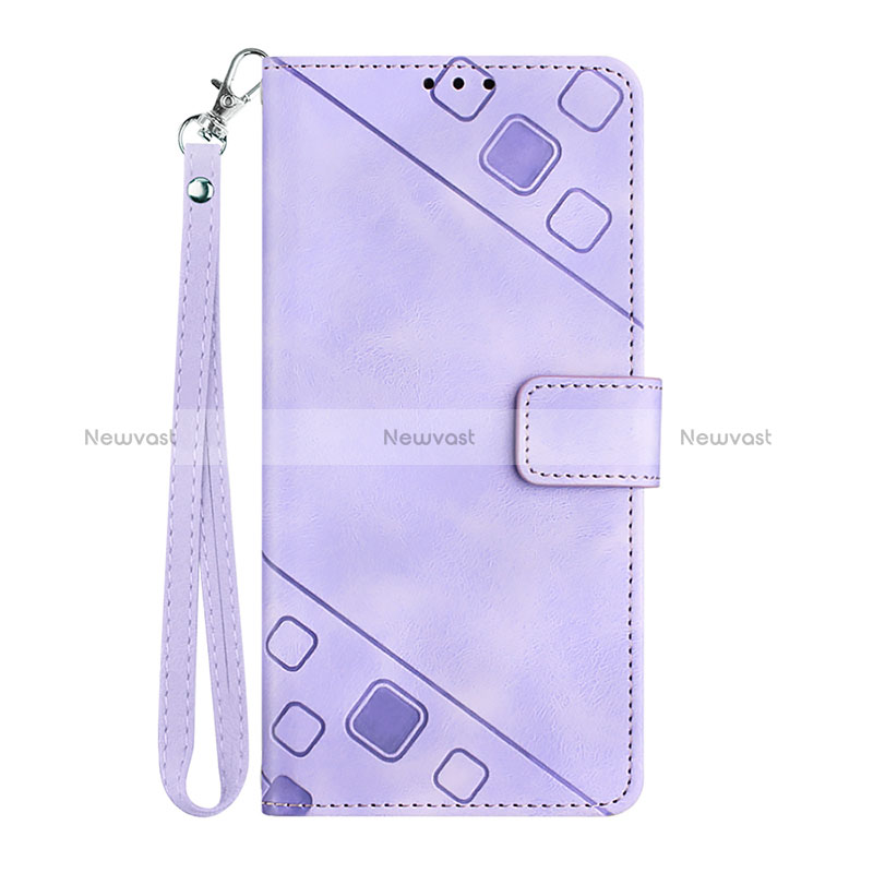 Leather Case Stands Flip Cover Holder Y03B for Huawei Enjoy 50