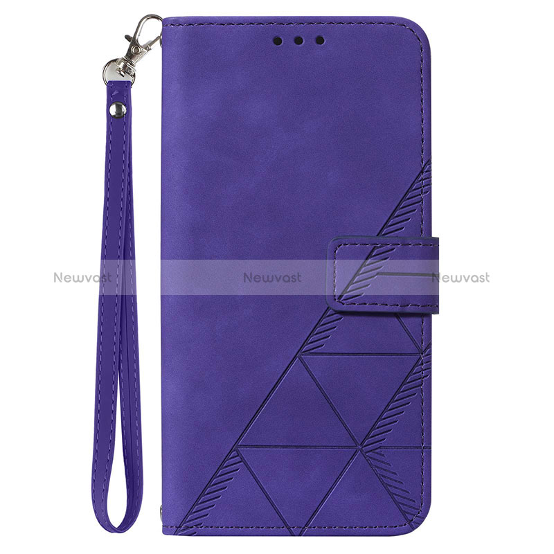 Leather Case Stands Flip Cover Holder Y03B for Samsung Galaxy A15 4G