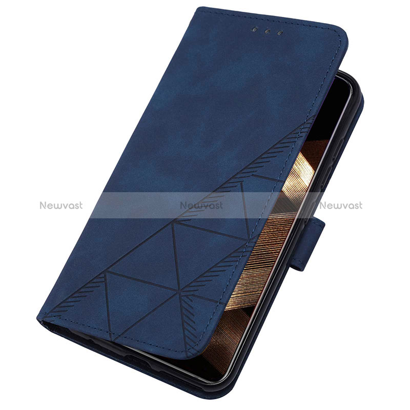 Leather Case Stands Flip Cover Holder Y03B for Samsung Galaxy A15 LTE