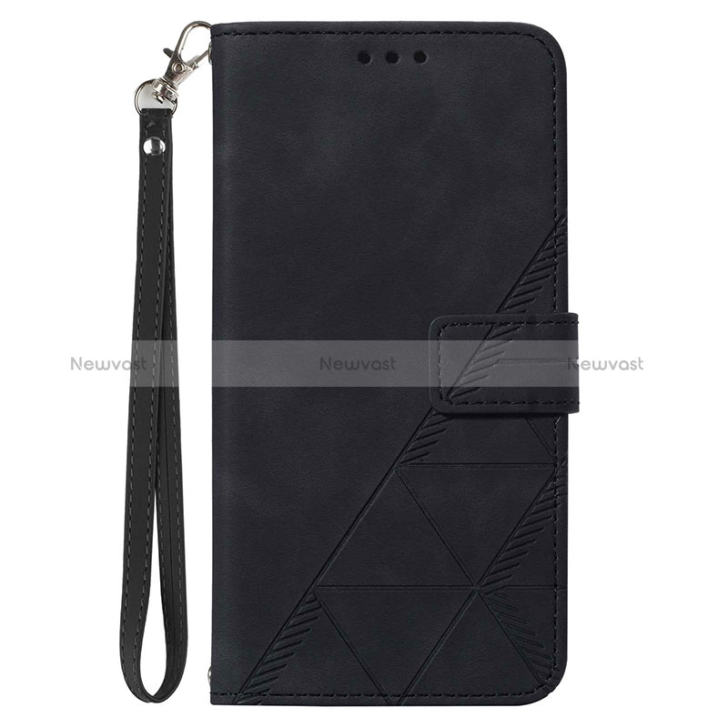 Leather Case Stands Flip Cover Holder Y03B for Samsung Galaxy A22 5G