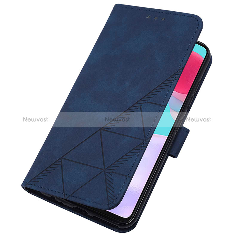 Leather Case Stands Flip Cover Holder Y03B for Samsung Galaxy A52 4G