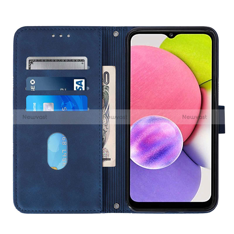 Leather Case Stands Flip Cover Holder Y03B for Samsung Galaxy F02S SM-E025F