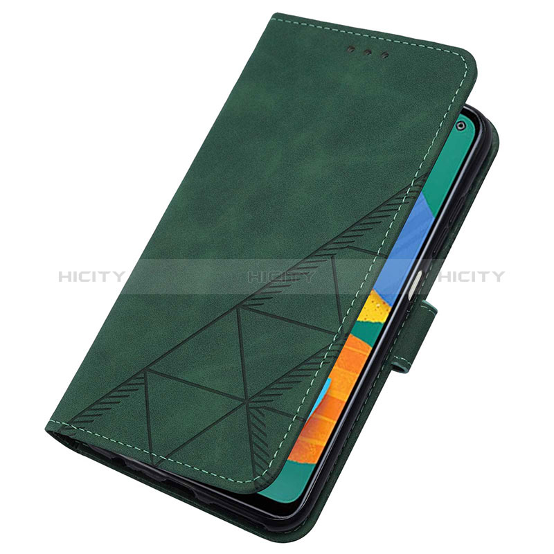 Leather Case Stands Flip Cover Holder Y03B for Samsung Galaxy F52 5G