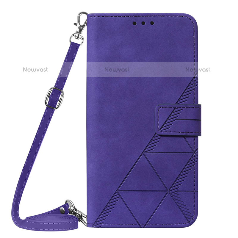 Leather Case Stands Flip Cover Holder Y03B for Samsung Galaxy M33 5G