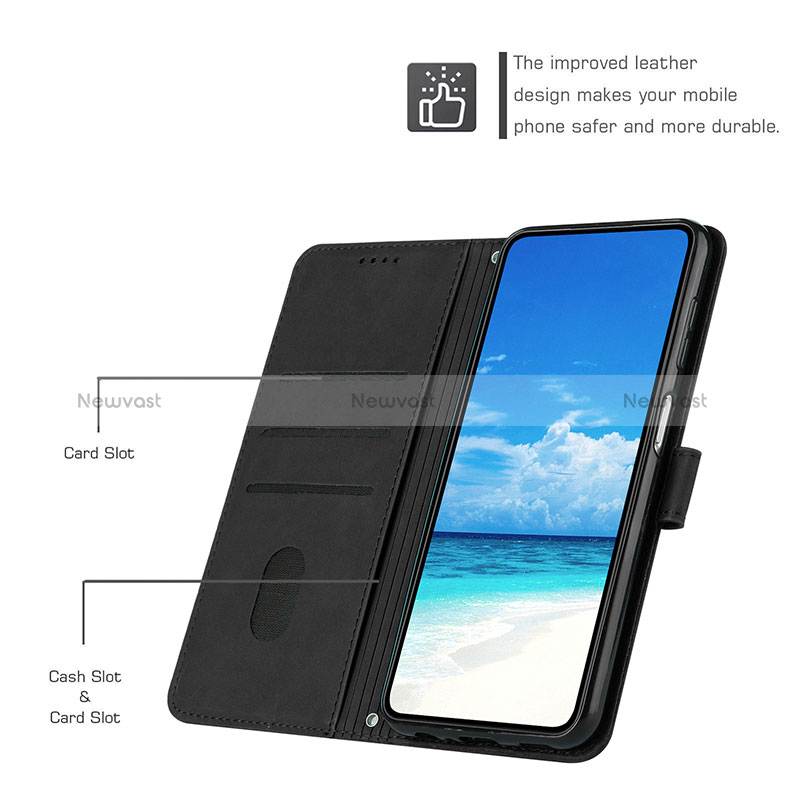 Leather Case Stands Flip Cover Holder Y03X for Google Pixel 7 Pro 5G