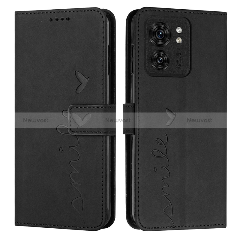 Leather Case Stands Flip Cover Holder Y03X for Motorola Moto Edge 40 5G