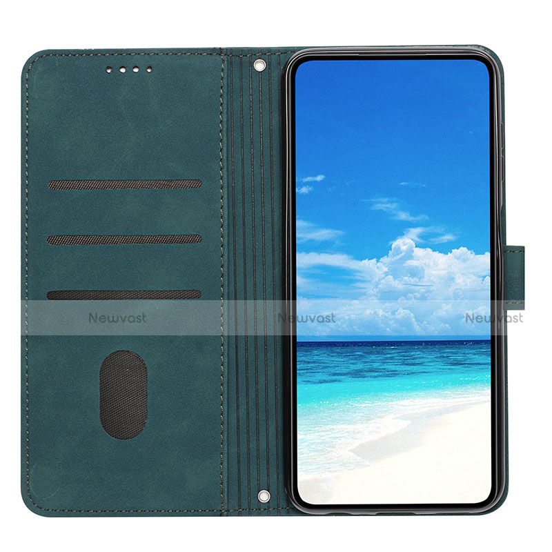 Leather Case Stands Flip Cover Holder Y03X for Motorola Moto G50