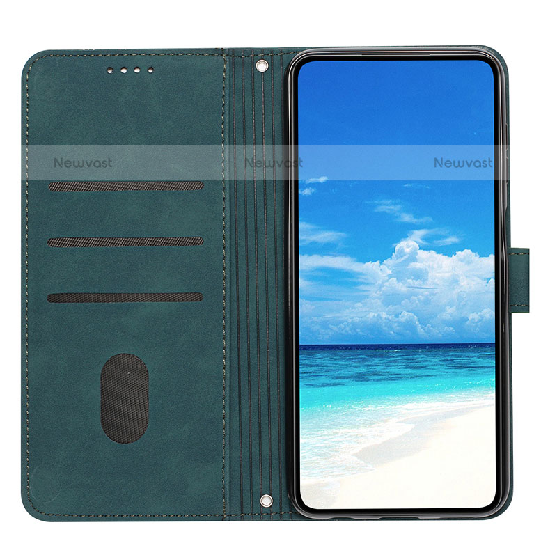 Leather Case Stands Flip Cover Holder Y03X for Oppo A93 5G