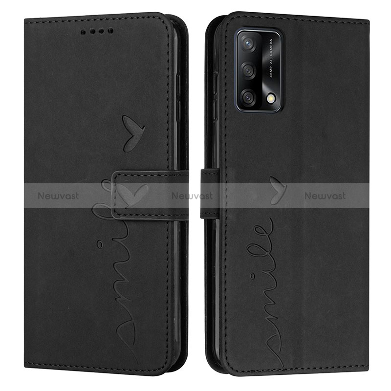 Leather Case Stands Flip Cover Holder Y03X for Oppo F19