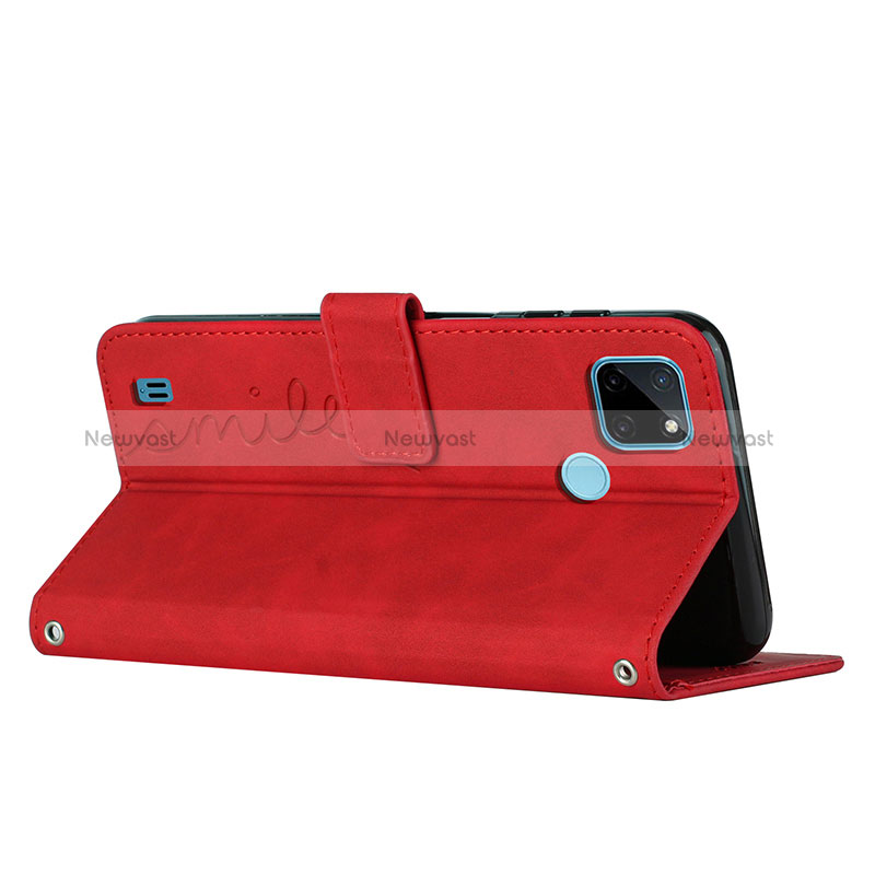 Leather Case Stands Flip Cover Holder Y03X for Realme C21Y