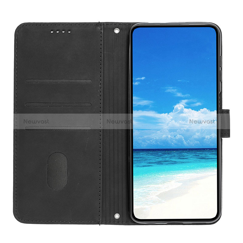 Leather Case Stands Flip Cover Holder Y03X for Samsung Galaxy A03 Core