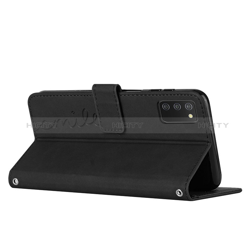 Leather Case Stands Flip Cover Holder Y03X for Samsung Galaxy A03s