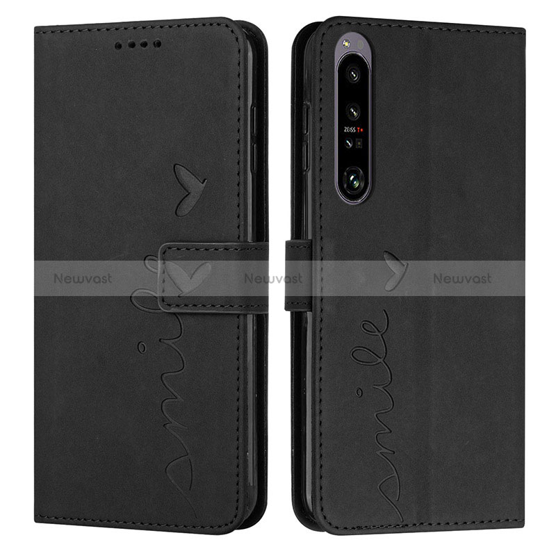 Leather Case Stands Flip Cover Holder Y03X for Sony Xperia 1 IV