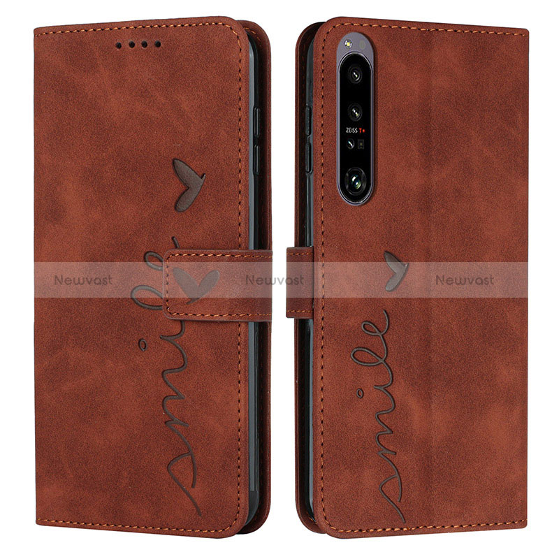 Leather Case Stands Flip Cover Holder Y03X for Sony Xperia 1 IV