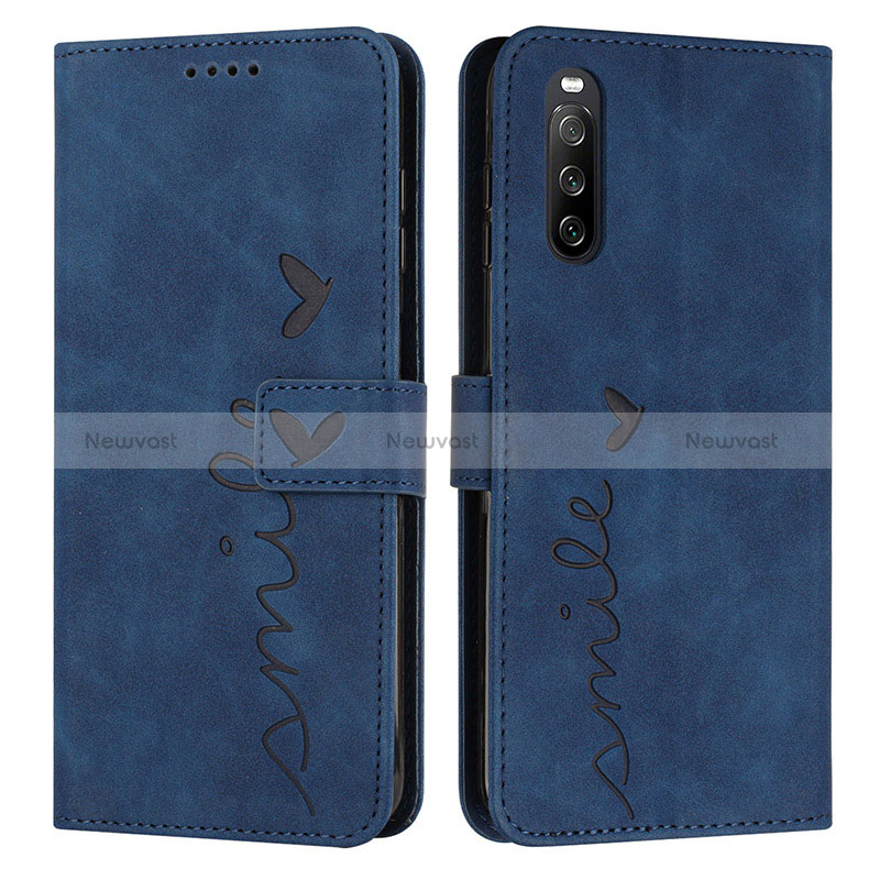 Leather Case Stands Flip Cover Holder Y03X for Sony Xperia 10 IV SOG07