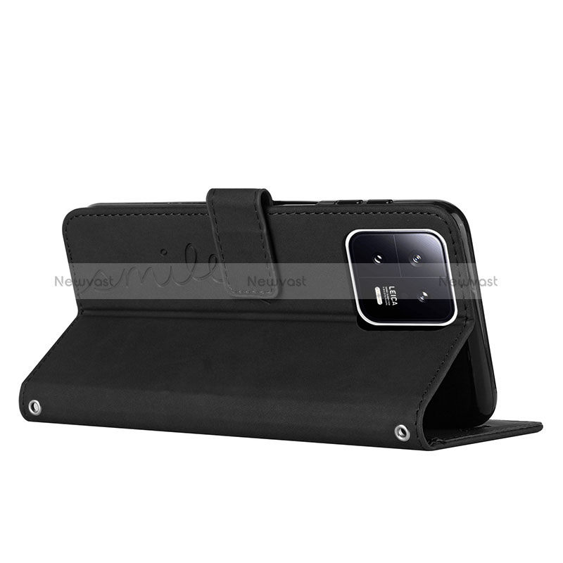 Leather Case Stands Flip Cover Holder Y03X for Xiaomi Mi 13 5G
