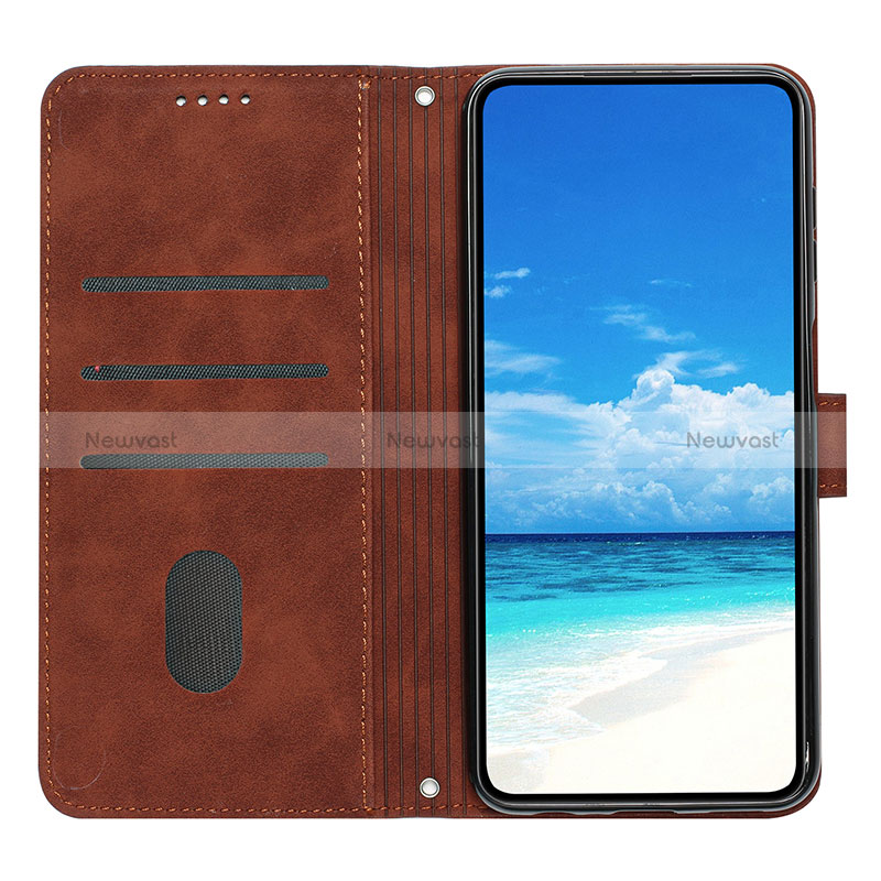 Leather Case Stands Flip Cover Holder Y03X for Xiaomi Poco F3 5G