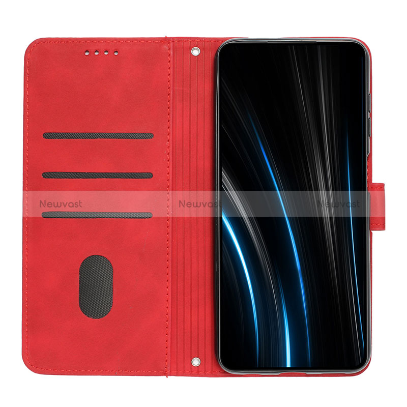 Leather Case Stands Flip Cover Holder Y03X for Xiaomi Redmi 12 4G