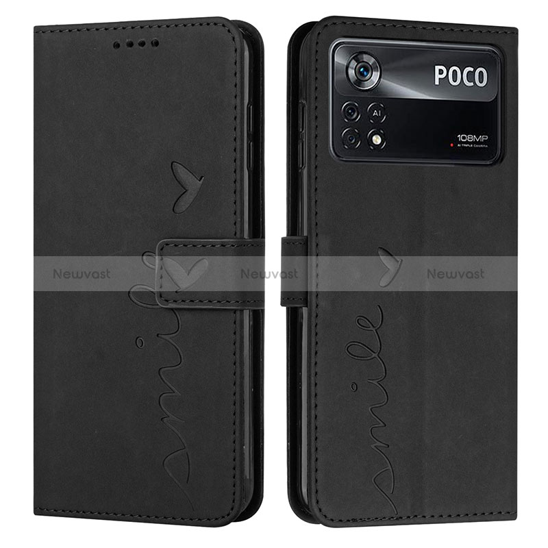 Leather Case Stands Flip Cover Holder Y03X for Xiaomi Redmi Note 11E Pro 5G