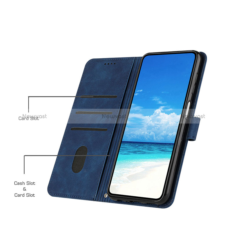 Leather Case Stands Flip Cover Holder Y03X for Xiaomi Redmi Note 12 Pro 5G