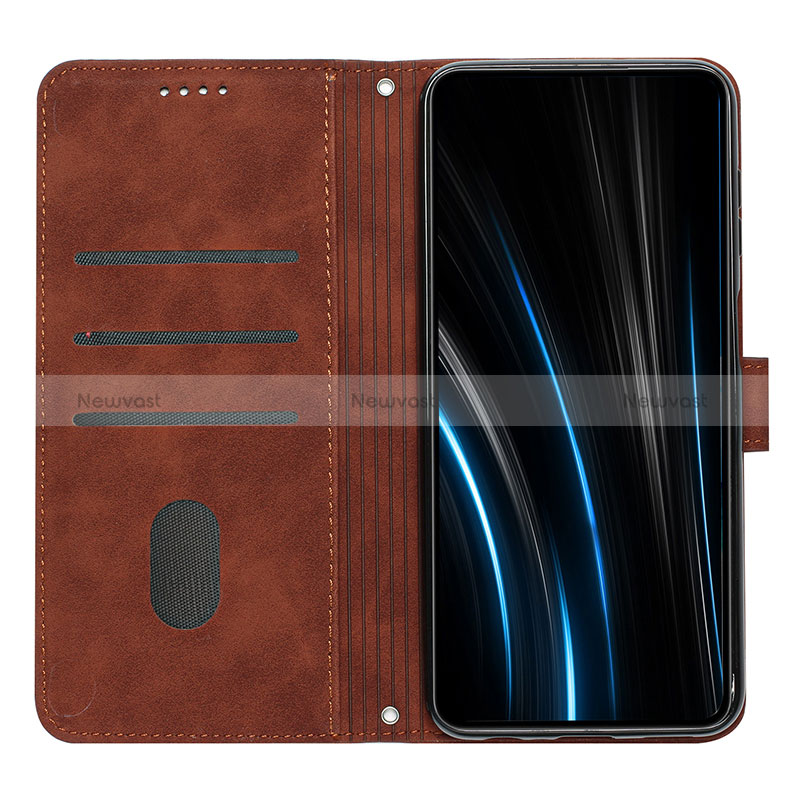 Leather Case Stands Flip Cover Holder Y03X for Xiaomi Redmi Note 12 Turbo 5G