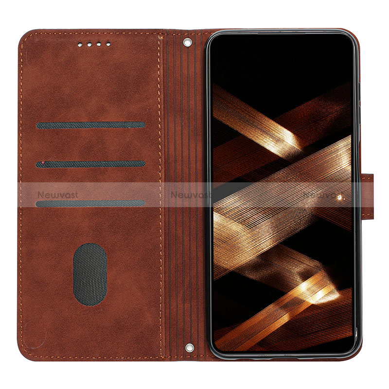 Leather Case Stands Flip Cover Holder Y03X for Xiaomi Redmi Note 12R Pro 5G