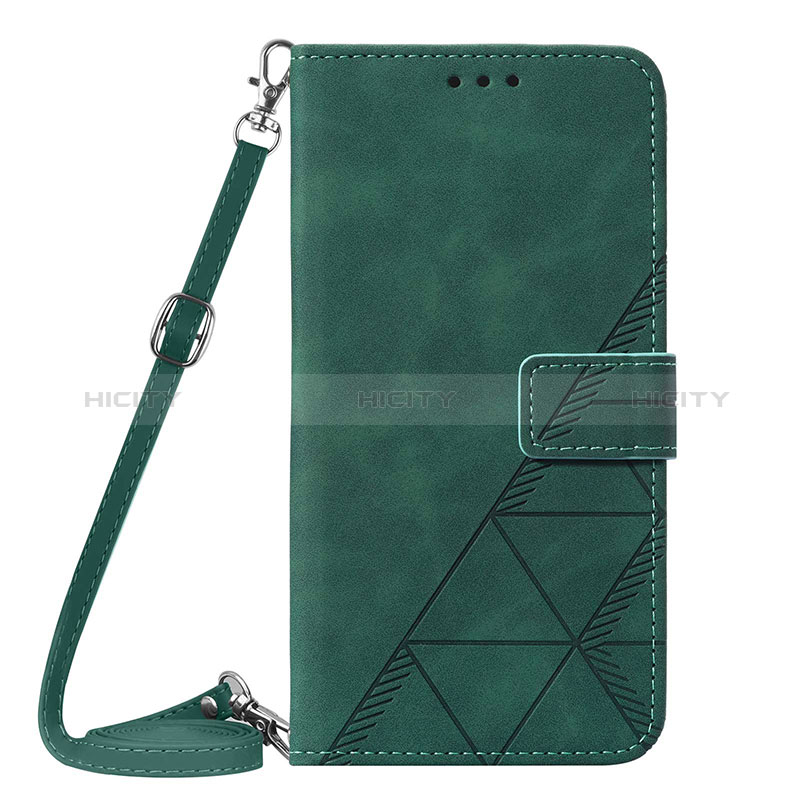Leather Case Stands Flip Cover Holder Y04B for Samsung Galaxy A72 5G