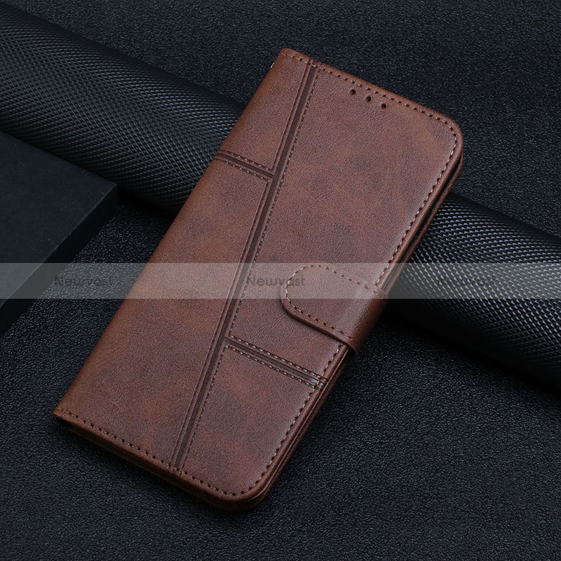 Leather Case Stands Flip Cover Holder Y04X for Google Pixel 6a 5G