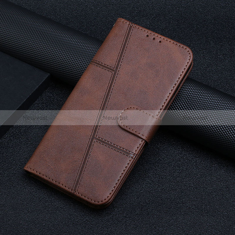 Leather Case Stands Flip Cover Holder Y04X for Google Pixel 7 5G