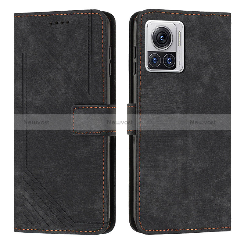 Leather Case Stands Flip Cover Holder Y04X for Motorola Moto Edge 30 Ultra 5G