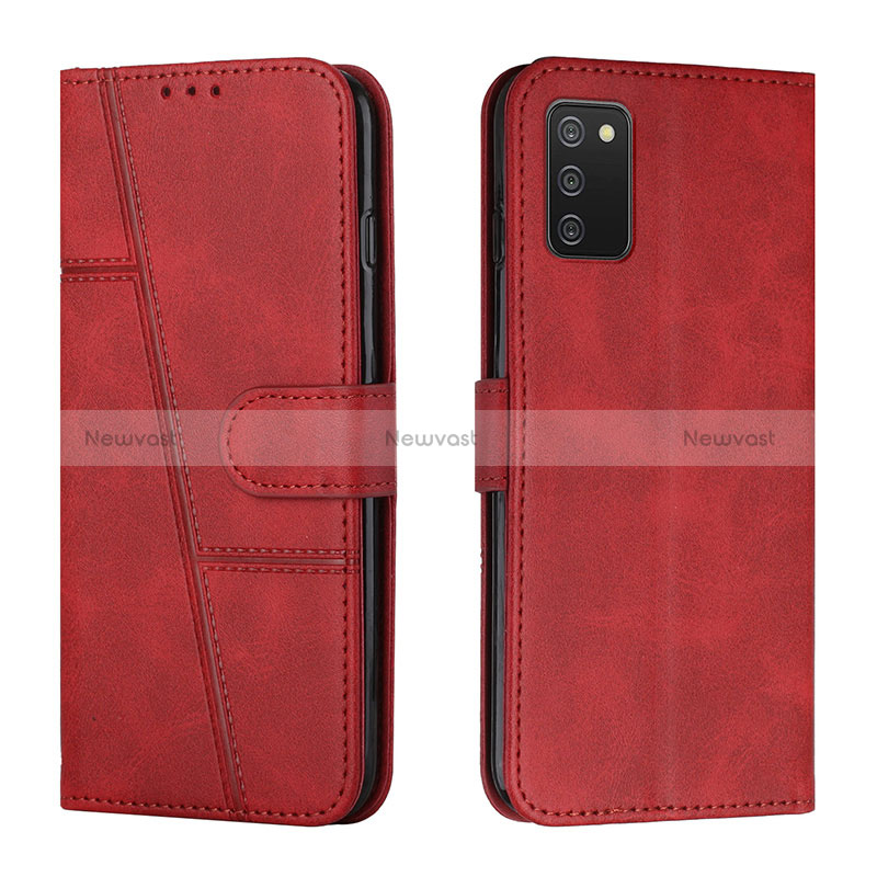 Leather Case Stands Flip Cover Holder Y04X for Samsung Galaxy F02S SM-E025F