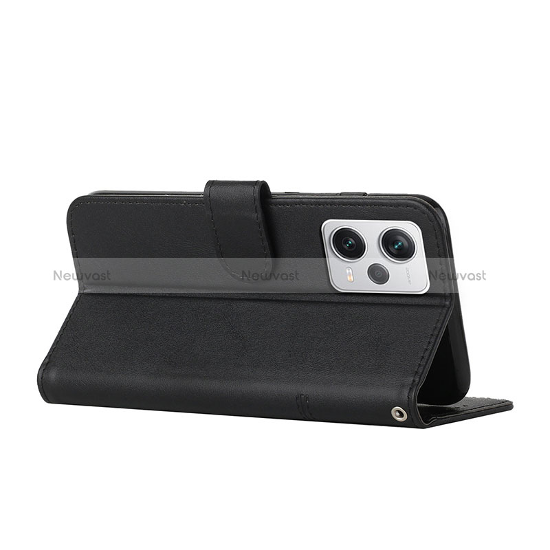 Leather Case Stands Flip Cover Holder Y04X for Xiaomi Redmi Note 12 Explorer