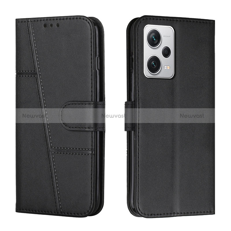 Leather Case Stands Flip Cover Holder Y04X for Xiaomi Redmi Note 12 Pro+ Plus 5G
