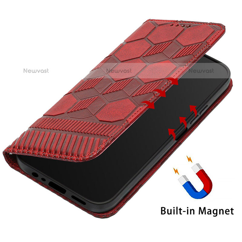 Leather Case Stands Flip Cover Holder Y06B for Samsung Galaxy F12