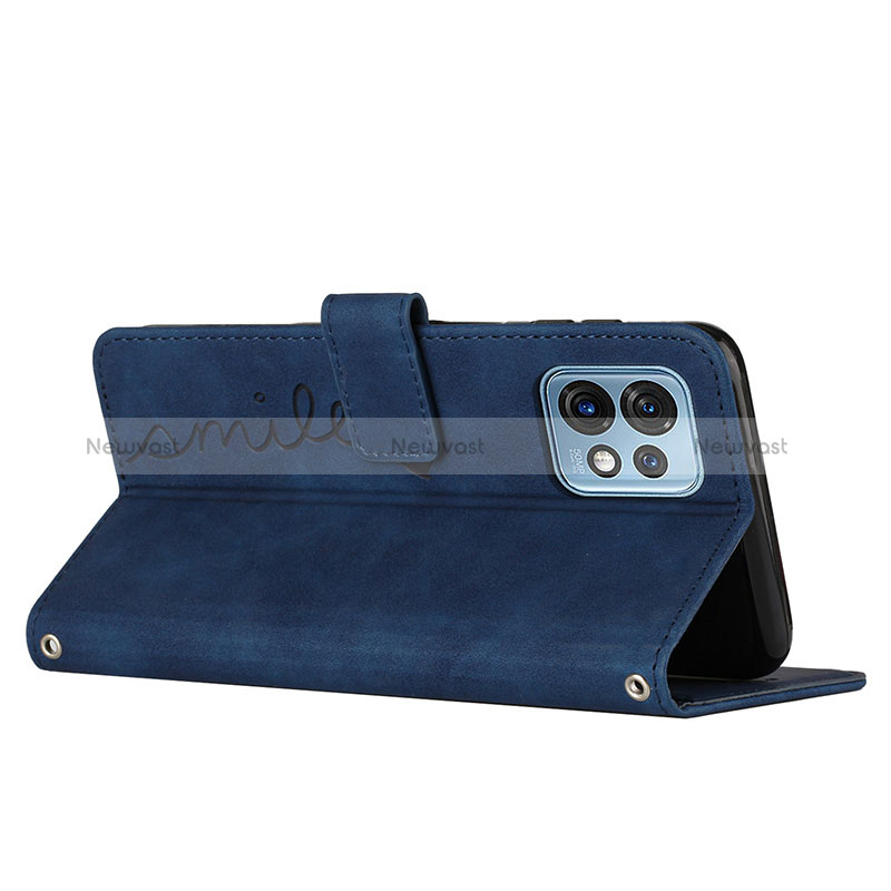 Leather Case Stands Flip Cover Holder Y06X for Motorola Moto X40 5G