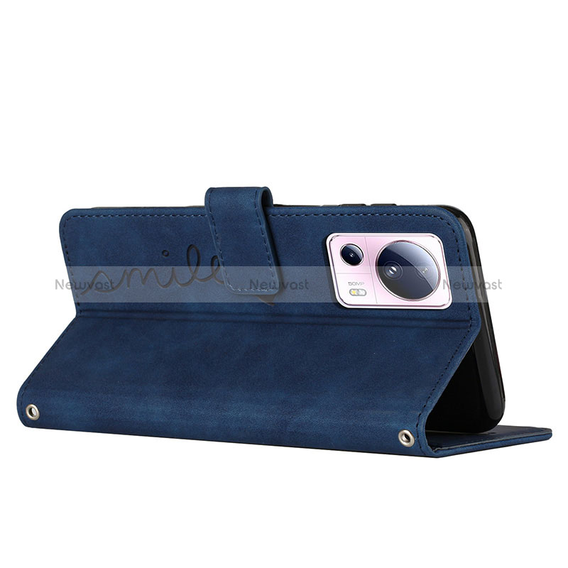 Leather Case Stands Flip Cover Holder Y06X for Xiaomi Mi 13 Lite 5G