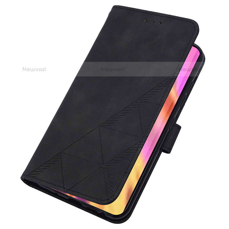 Leather Case Stands Flip Cover Holder Y07B for Samsung Galaxy S23 Ultra 5G