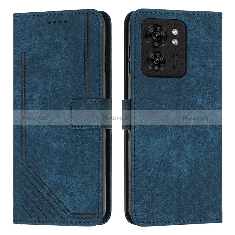 Leather Case Stands Flip Cover Holder Y07X for Motorola Moto Edge 40 5G