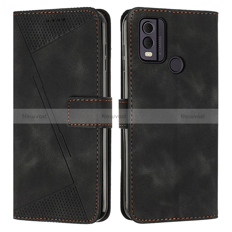 Leather Case Stands Flip Cover Holder Y07X for Nokia C22