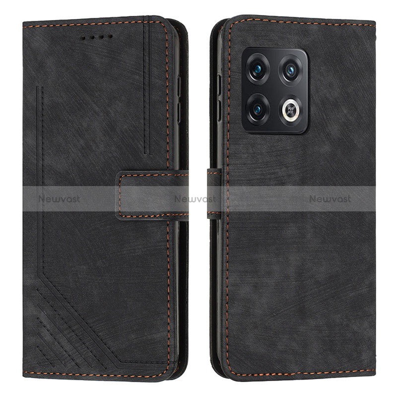 Leather Case Stands Flip Cover Holder Y07X for OnePlus 10 Pro 5G