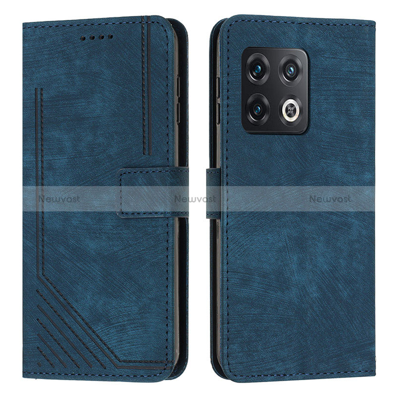 Leather Case Stands Flip Cover Holder Y07X for OnePlus 10 Pro 5G