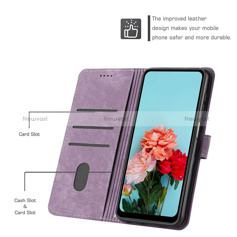 Leather Case Stands Flip Cover Holder Y07X for OnePlus 10 Pro 5G