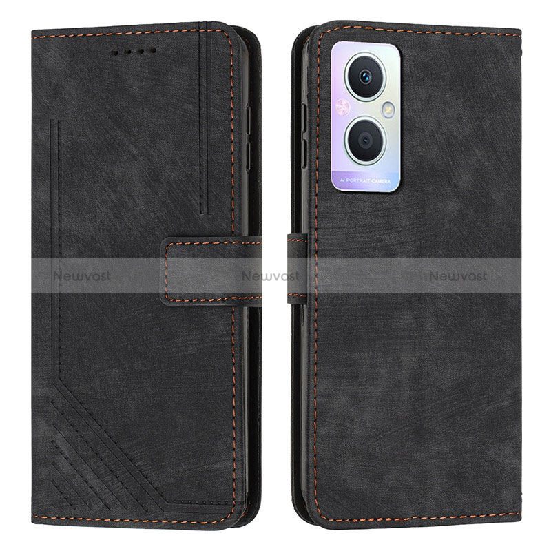 Leather Case Stands Flip Cover Holder Y07X for Oppo A96 5G
