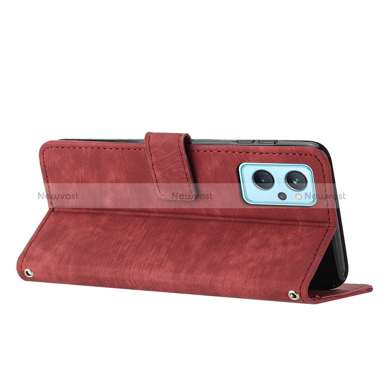 Leather Case Stands Flip Cover Holder Y07X for Realme 10 5G