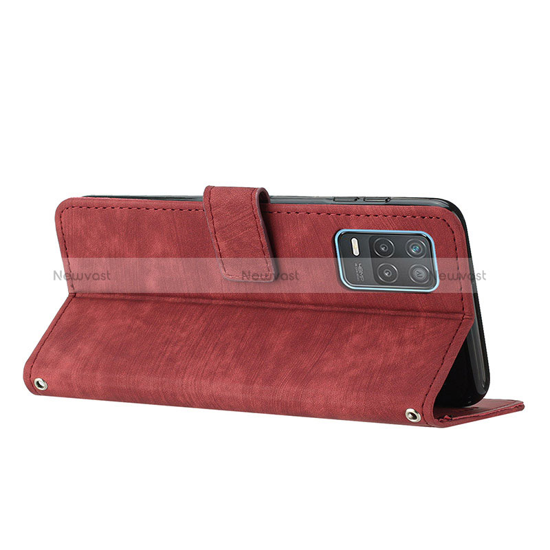 Leather Case Stands Flip Cover Holder Y07X for Realme 8 5G