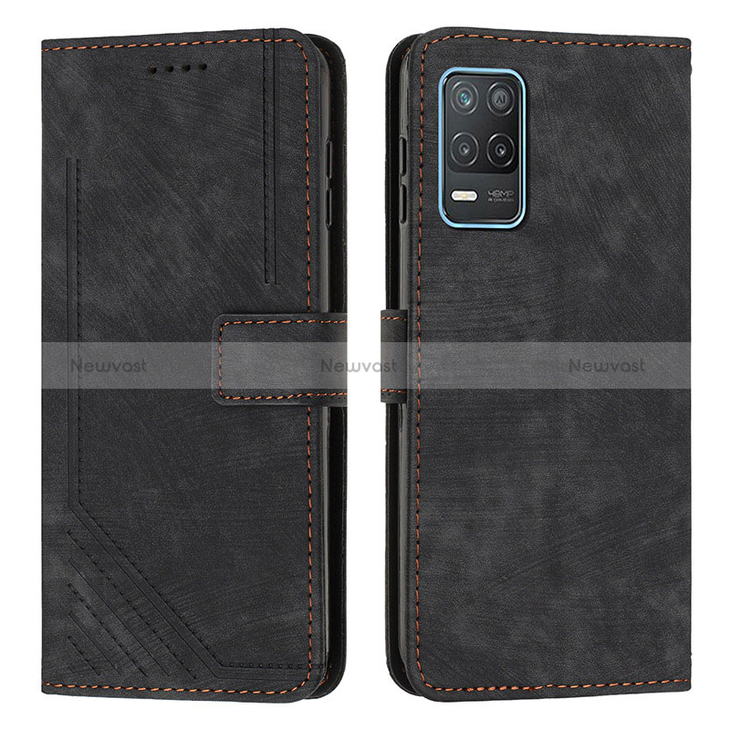 Leather Case Stands Flip Cover Holder Y07X for Realme 8 5G