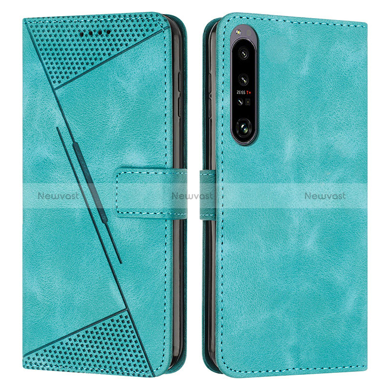 Leather Case Stands Flip Cover Holder Y07X for Sony Xperia 1 IV