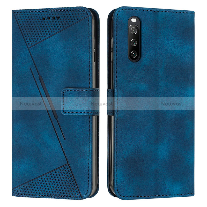 Leather Case Stands Flip Cover Holder Y07X for Sony Xperia 10 IV